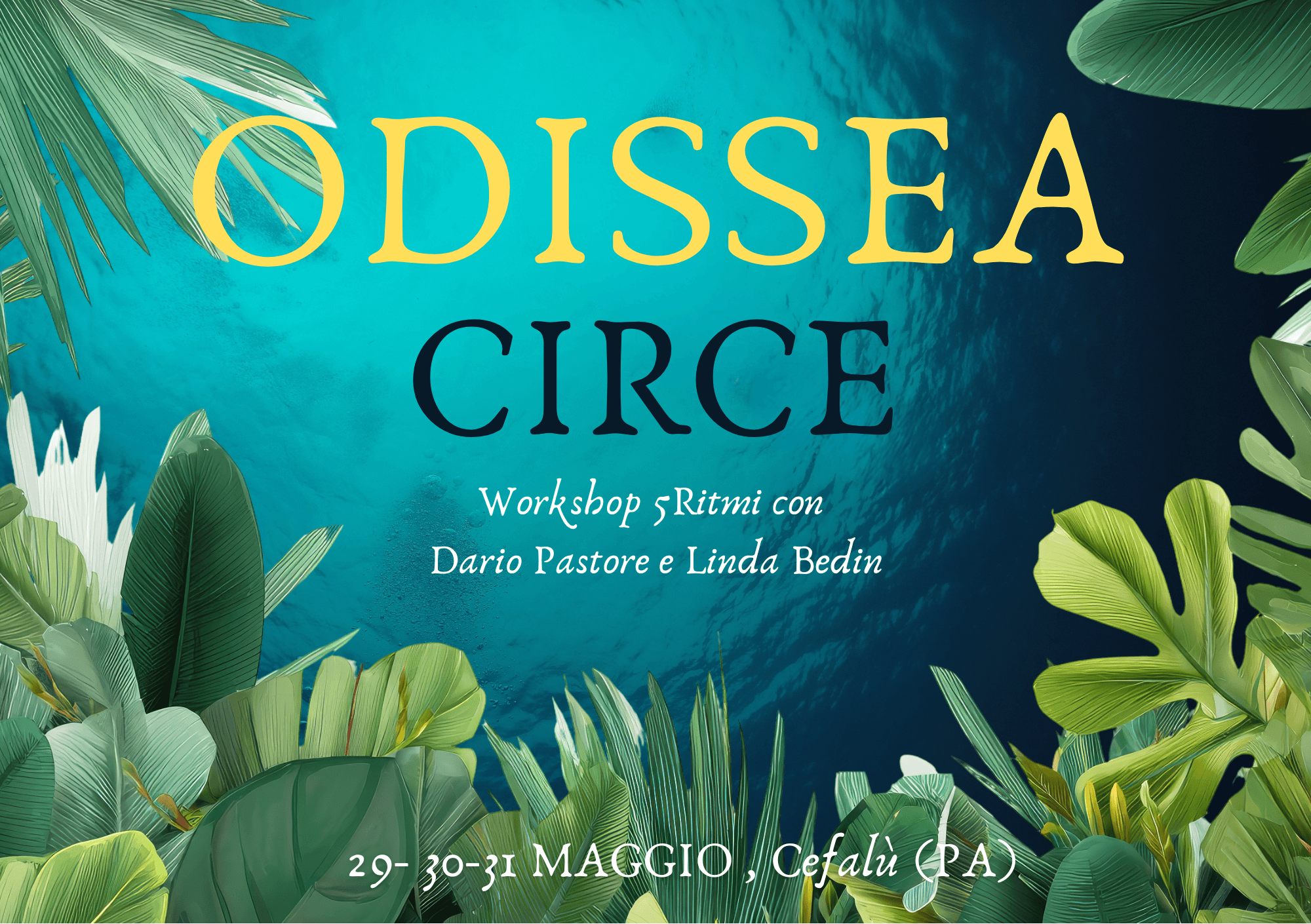 ODISSEA - CIRCE, Workshop residenziale di danza 5Ritmi
