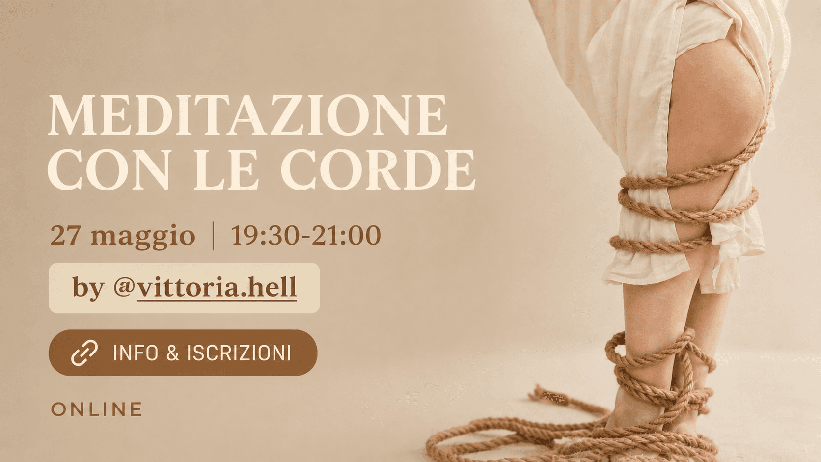 Meditazione con le corde - online