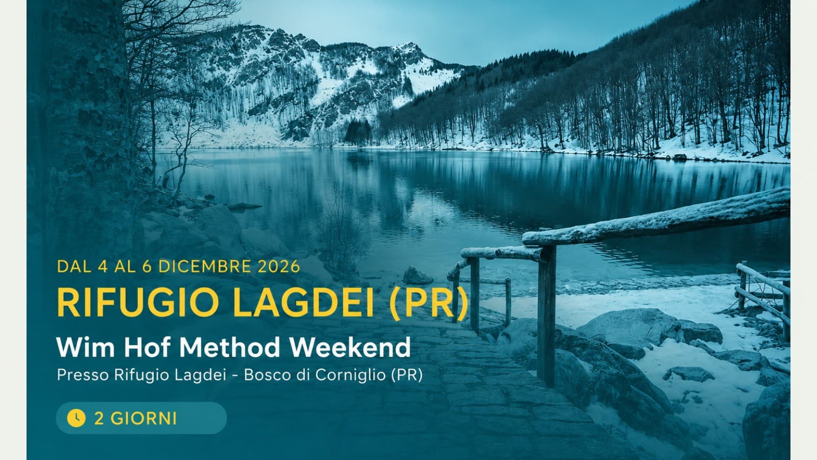 Wim Hof Weekend Lagdei