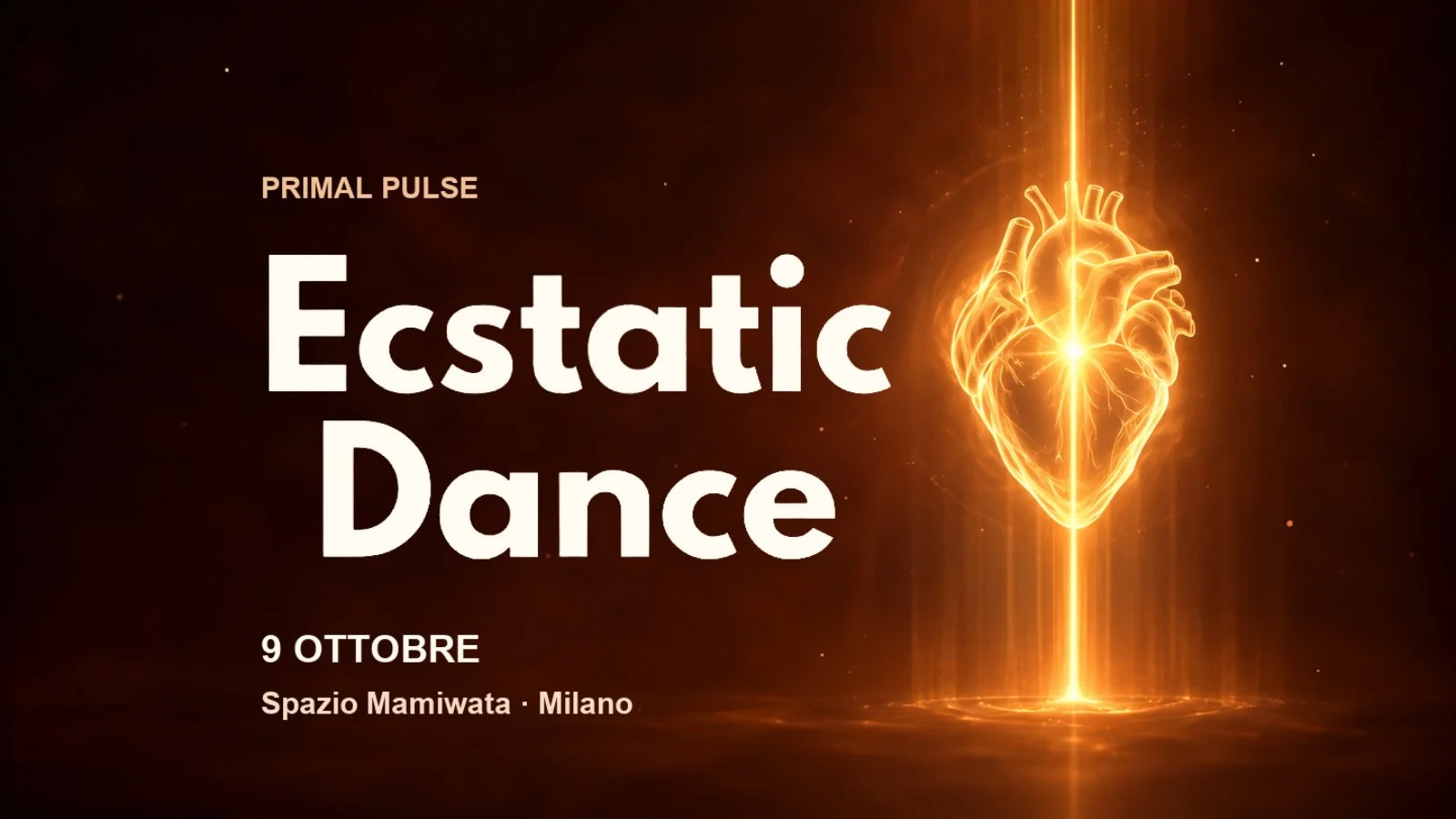 Ecstatic Dance Milano: Primal Pulse
