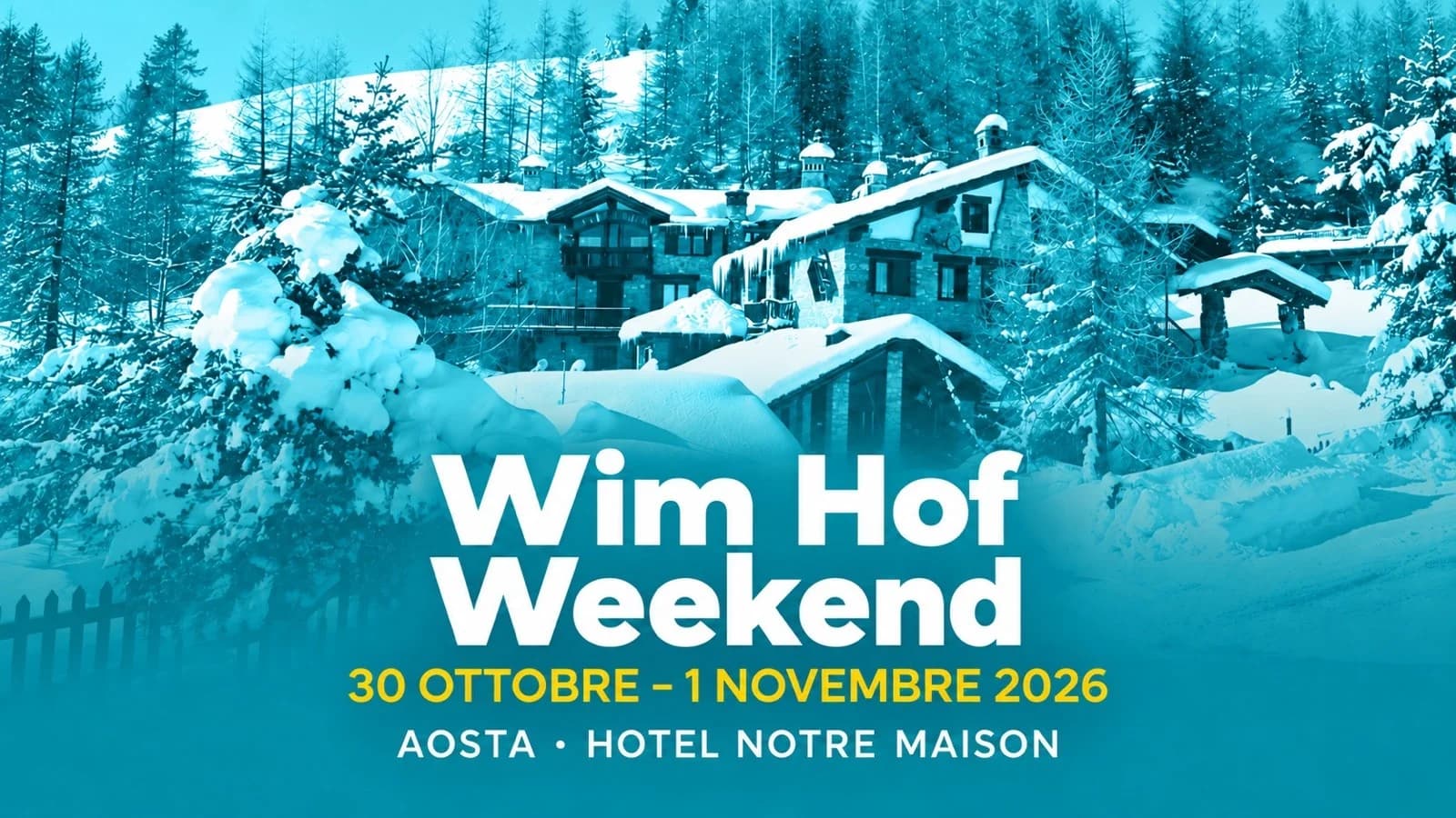 Wim Hof Weekend Aosta